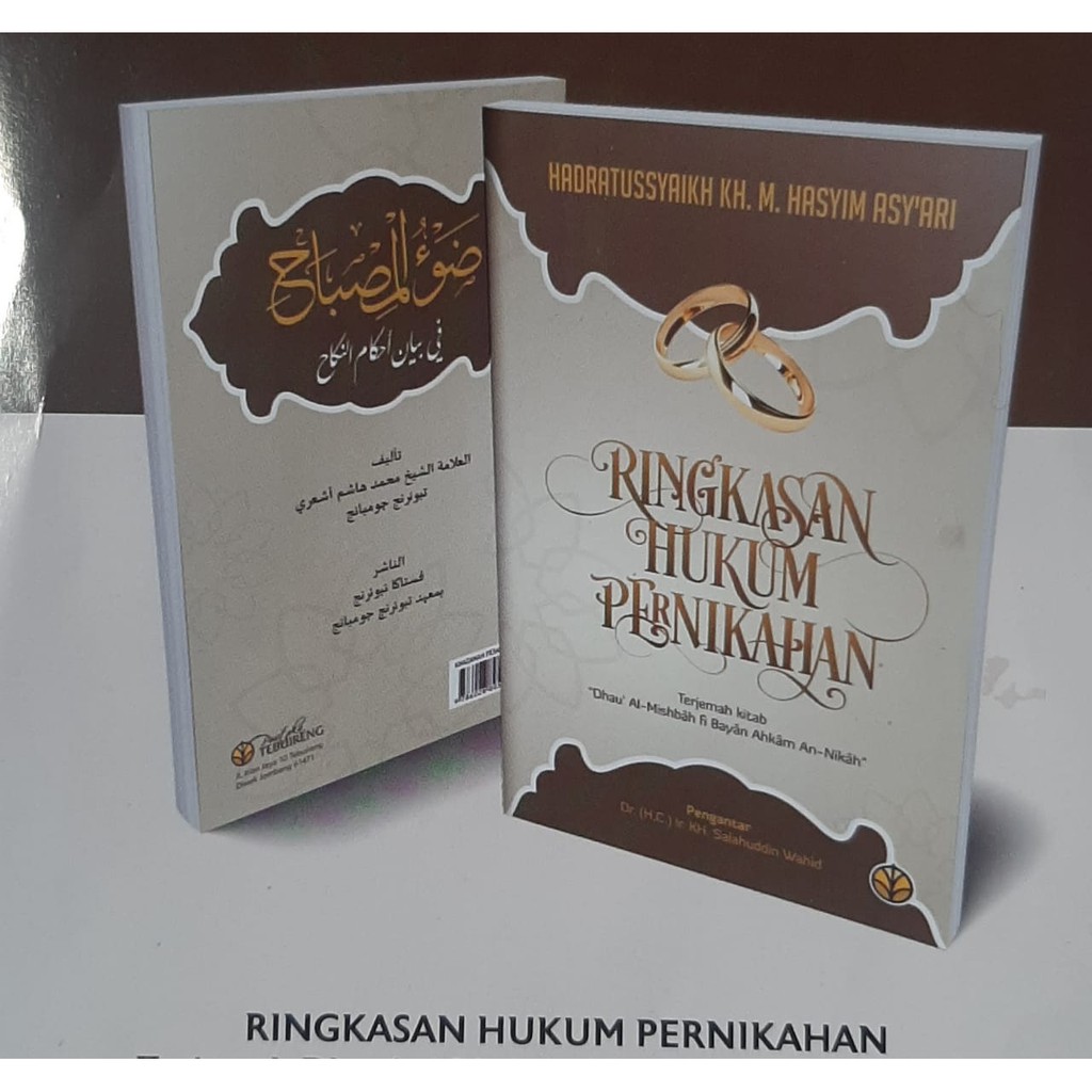 Jual Ringkasan Hukum Perkawinan Kh Hasyim Asyari Shopee Indonesia