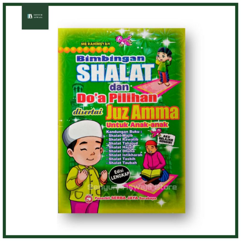 Jual Buku Bimbingan Shalat Sholat Dan Doa Pilihan Disertai Juz Amma