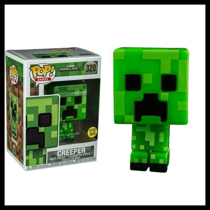 Jual Funko Pop Games Minecraft Creeper Glow In The Dark Shopee Indonesia