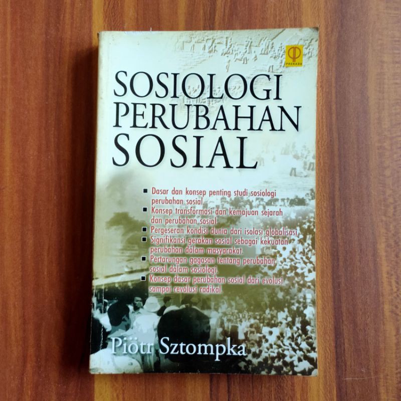 Jual Sosiologi Perubahan Sosial Piotr Sztompka Shopee Indonesia