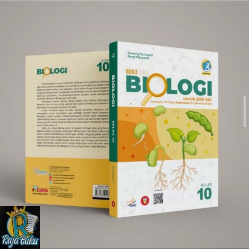 Jual BUKU SISWA BIOLOGI UNTUK SMA MA KELAS X KURIKULUM 2013 EDISI