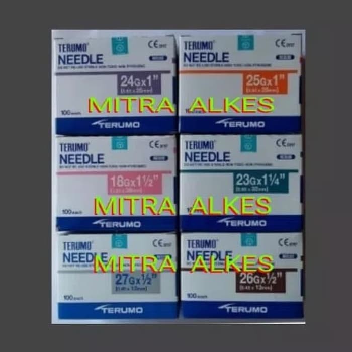 Jual Terumo Needle Terumo Needel Terumo Nedle Terumo Jarum Terumo Trumo