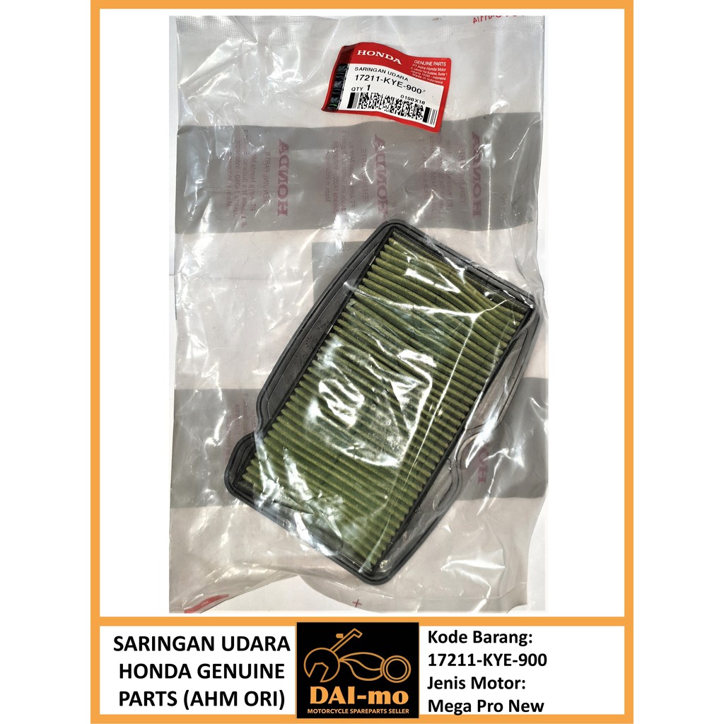 Jual Saringan Filter Udara Megapro New Honda Asli Mega Pro New