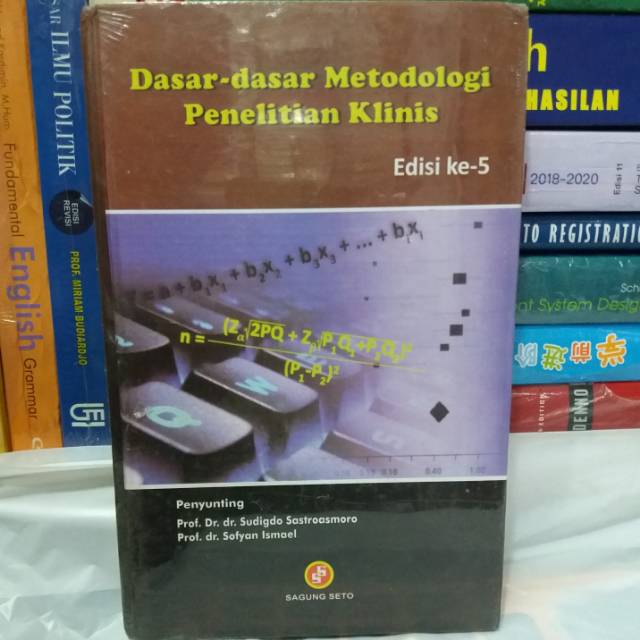 Jual Dasar Dasar Metodologi Penelitian Klinis Shopee Indonesia