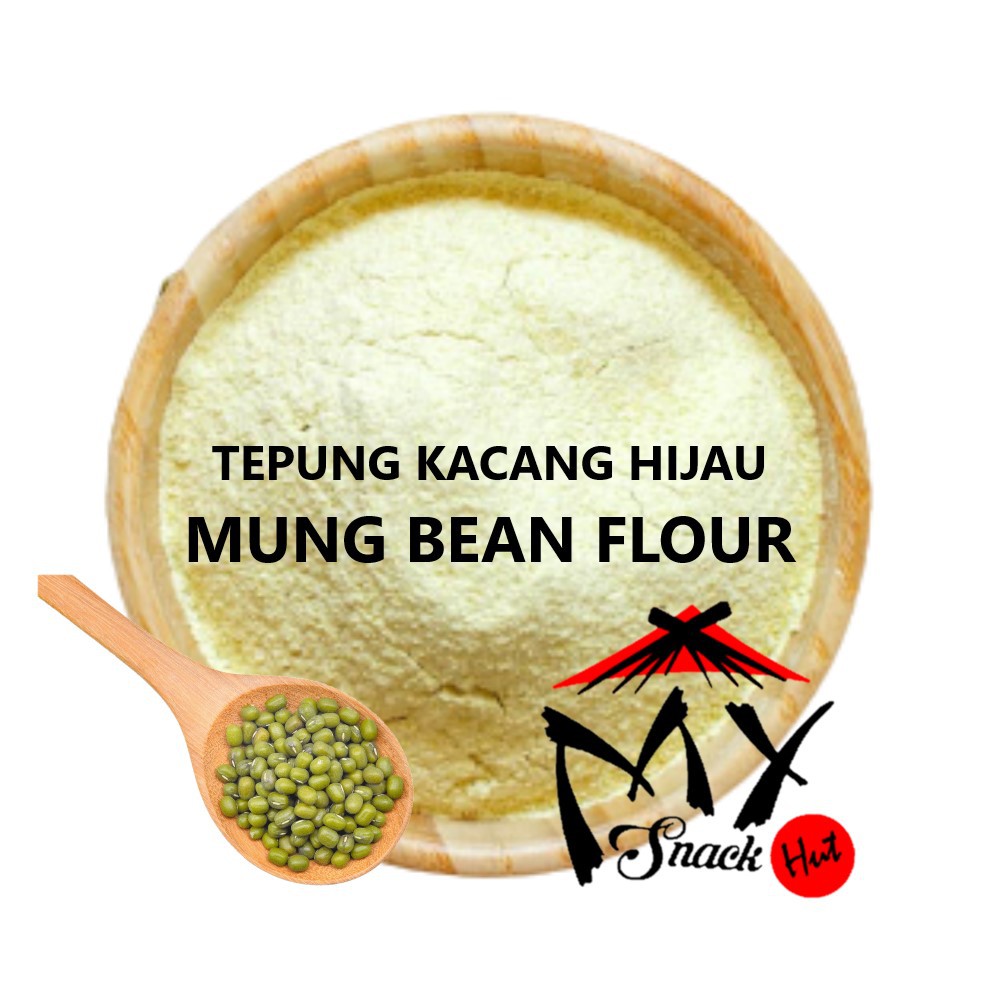 Jual Tepung Kacang Hijau Gr Pure Organic Mung Bean Beans Flour