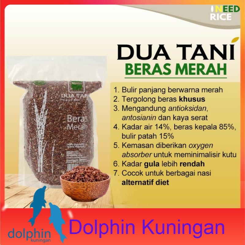 Jual Dua Tani Beras Merah 5Kg Shopee Indonesia