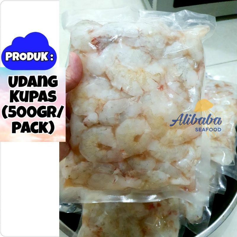 Jual Udang Kupas Size 80 Fresh Frozen 500gram Shopee Indonesia