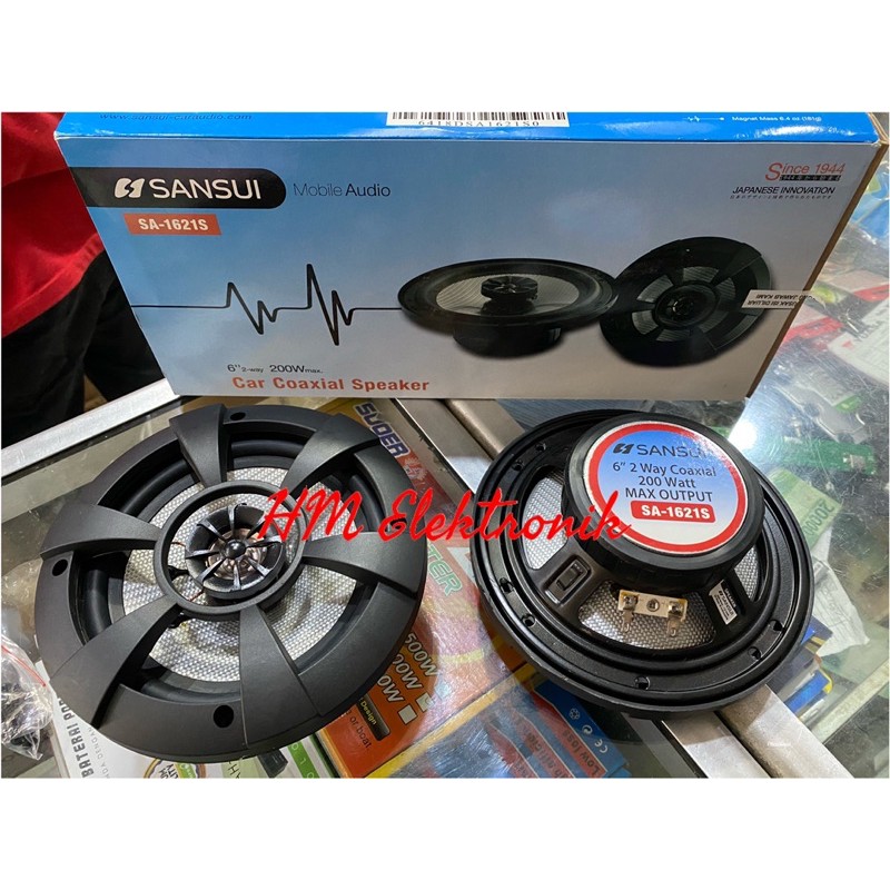 Jual Speaker Coaxial Pintu Mobil Sansui 6 Inch Shopee Indonesia