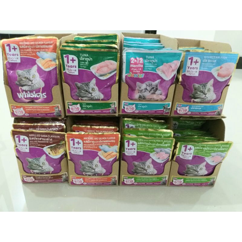 Jual Whiskas Pouch 80gr ALL VARIANT Shopee Indonesia