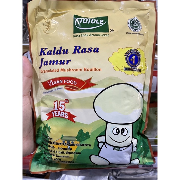 Jual Totole Kaldu Rasa Jamur Vegan Food Kemasan Gr Totole G