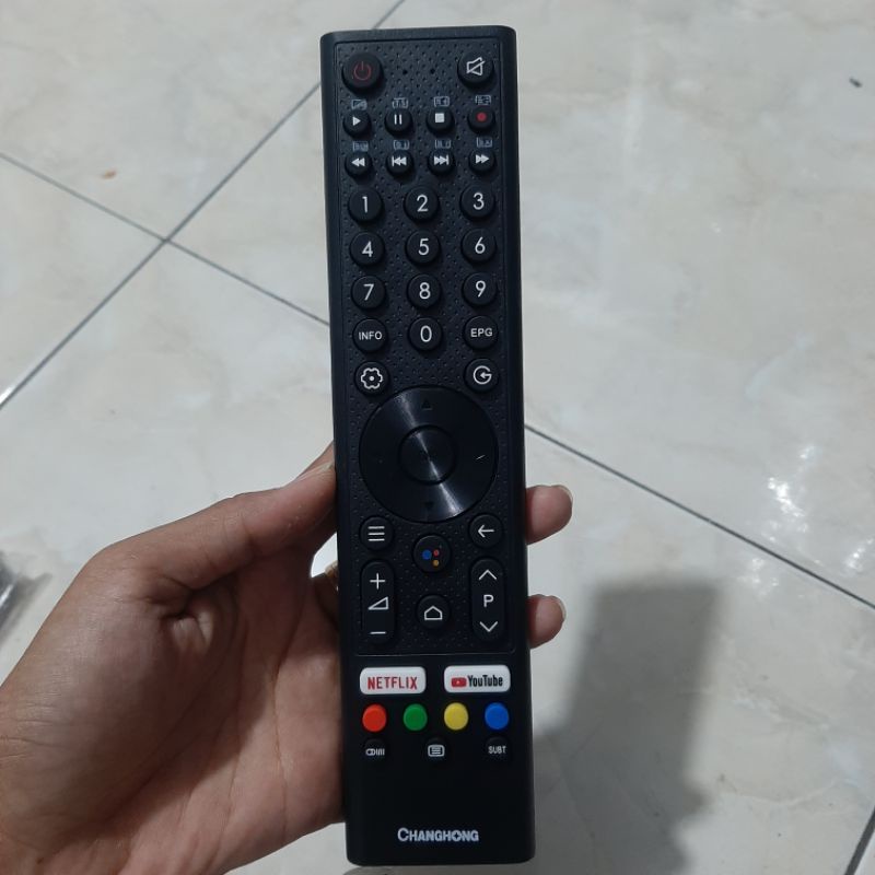 Jual REMOTE REMOT TV CHANGHONG LED LCD ANDROID SMART ORIGINAL Shopee