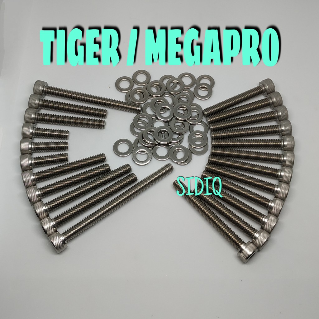 Jual Baut L Blok Mesin Honda Tiger Stainless Baut Block Mesin Baut