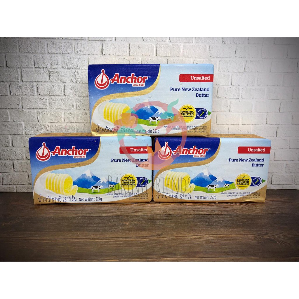 Jual Anchor Butter Pats Unsalted Gr Shopee Indonesia