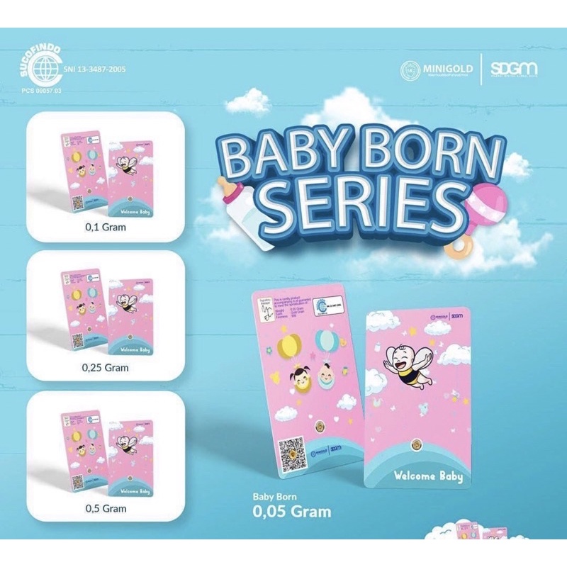 Jual Baby Born Minigold 0 1gr Shopee Indonesia