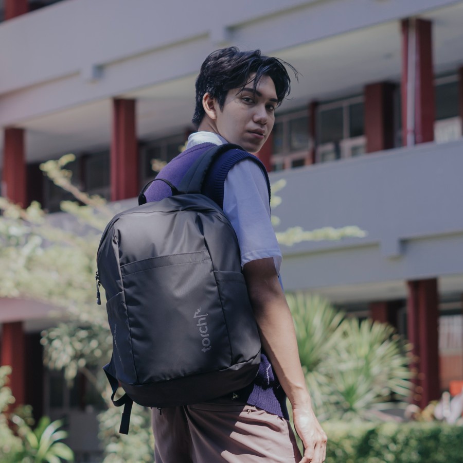 Jual TORCH Ganghwa Tas Ransel Punggung Sekolah Kerja Travelling Laptop