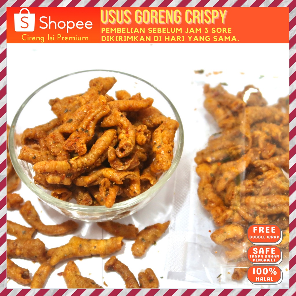 Jual Usus Goreng Crispy Shopee Indonesia