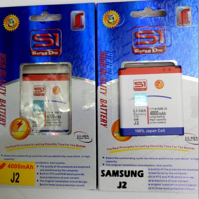 Jual Baterai Samsung Double Power Super One J2 Shopee Indonesia