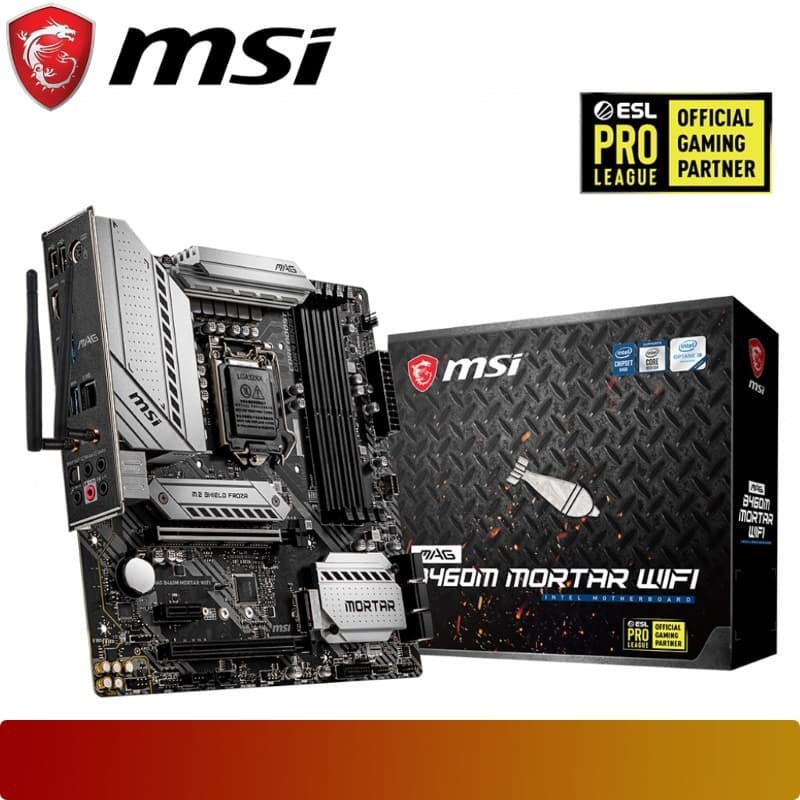 Jual Motherboard Msi Mag B M Mortar Wifi Comet Lake S Micro