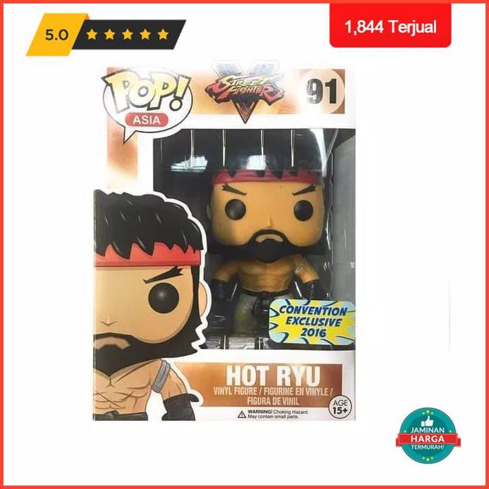 Jual Action Figure Funko Pop Asia Original Games Street Fighter Hot Ryu Exclusive Shopee