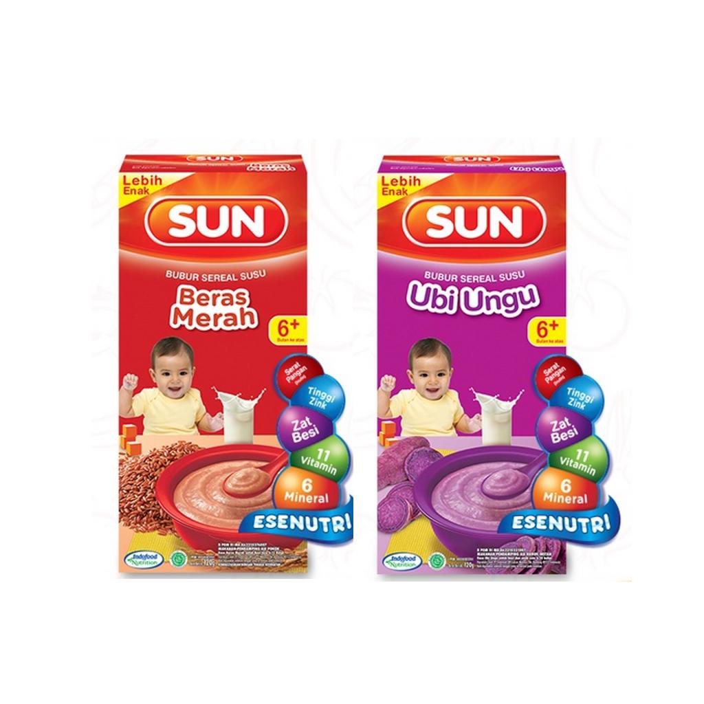 Jual Sun Bubur Sereal Susu Beras Merah Gr Sun Bubur Sereal Susu