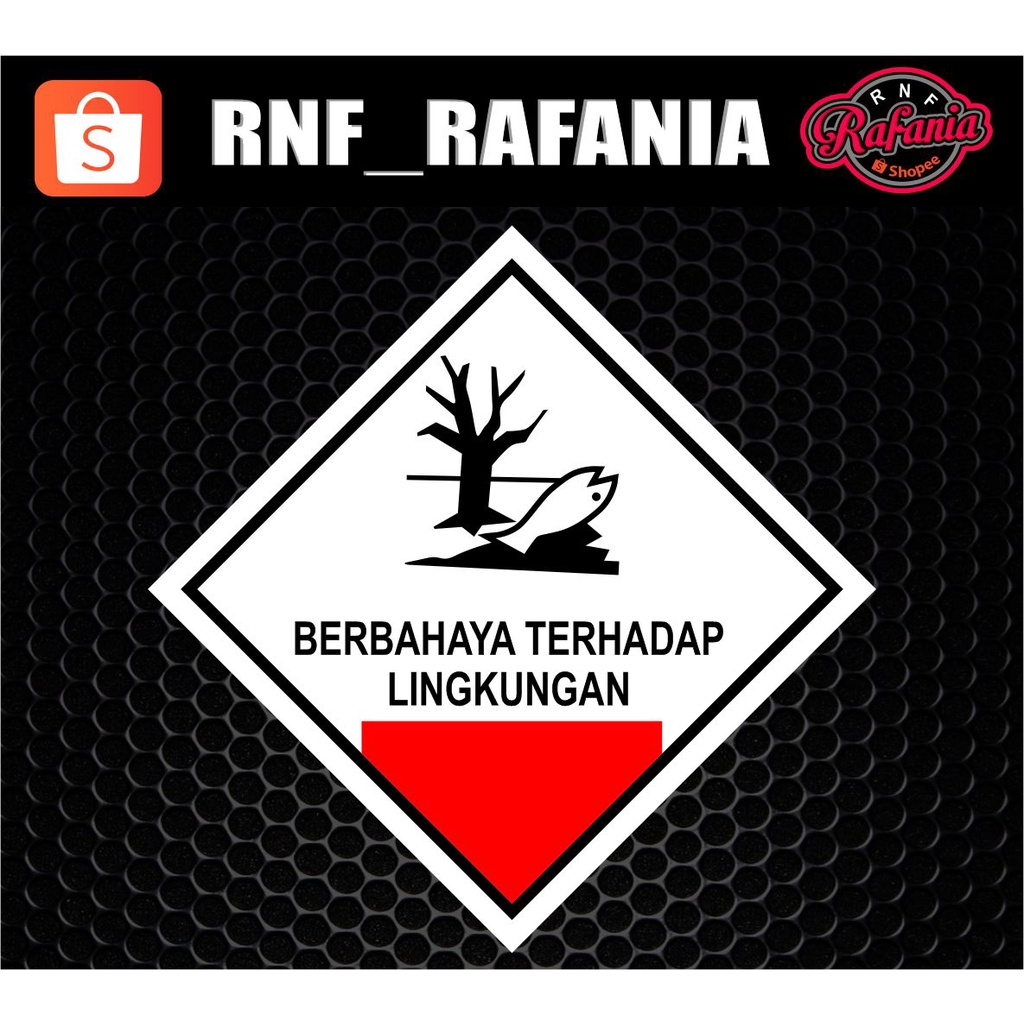 Jual Stiker Berbahaya Terhadap Lingkungan Bahan Reflektif Memantulkan