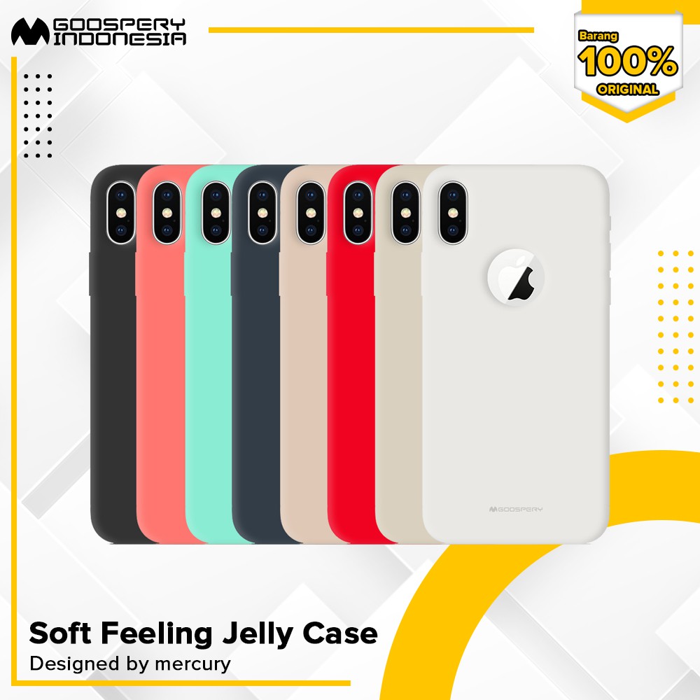 Jual Goospery Casing Iph Plus Hole Soft Feeling Jelly Case Shopee