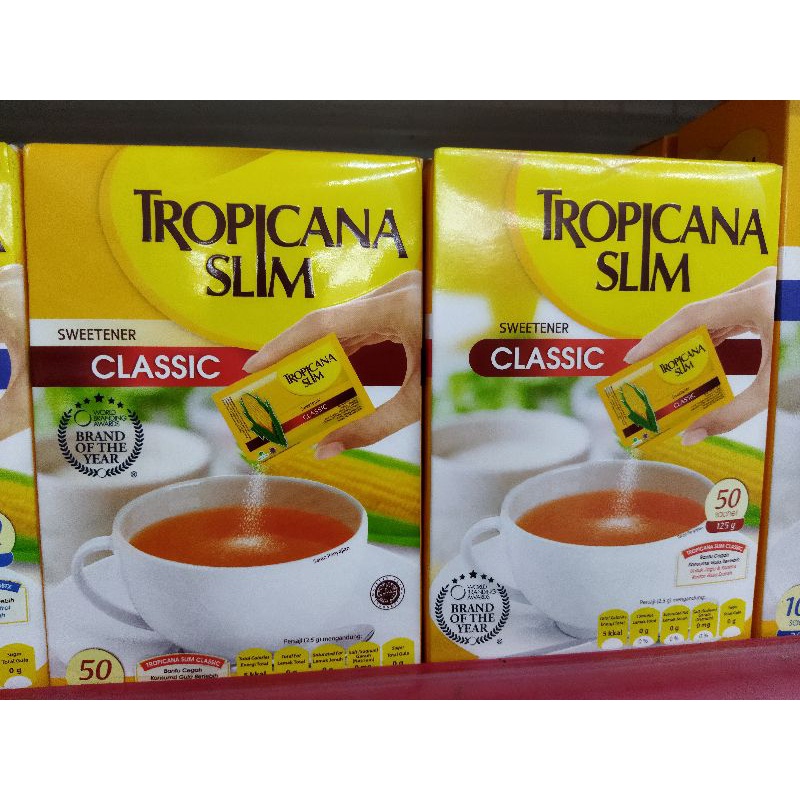 Jual Tropicana Slim Classic 50 Sachet 125 Gr Shopee Indonesia