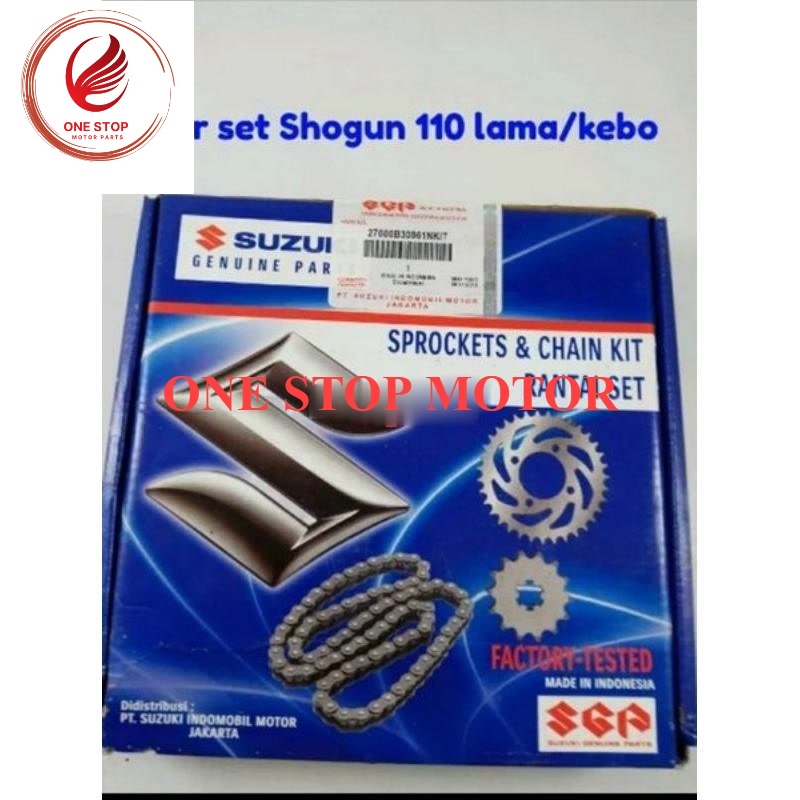 Jual Gear Set Shogun Lama Kebo Gir Paket Asli Suzuki Original