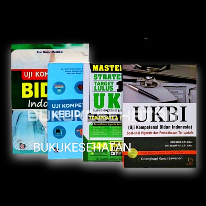 Jual Buku Ukbi Uji Kompetensi Untuk Bidan Bebas Pilih Shopee