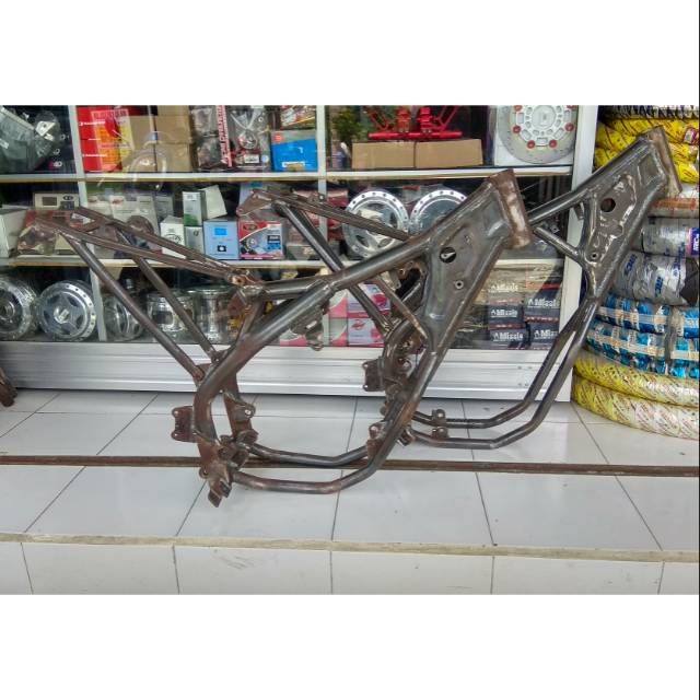 Jual RANGKA MODEL KTM 250 ROLLING SASIS PLUS SUBFRAME PNP MESIN NINJA