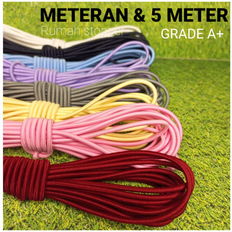 Jual Tali Elastis Tali String Tali Strap Mm Grade A Permeter