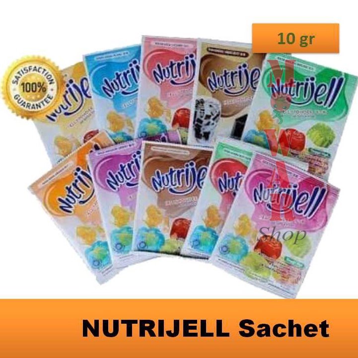 Jual Nutrijell Agar Agar Jelly Nutrijell Aneka Rasa Buah Gr Kemasan