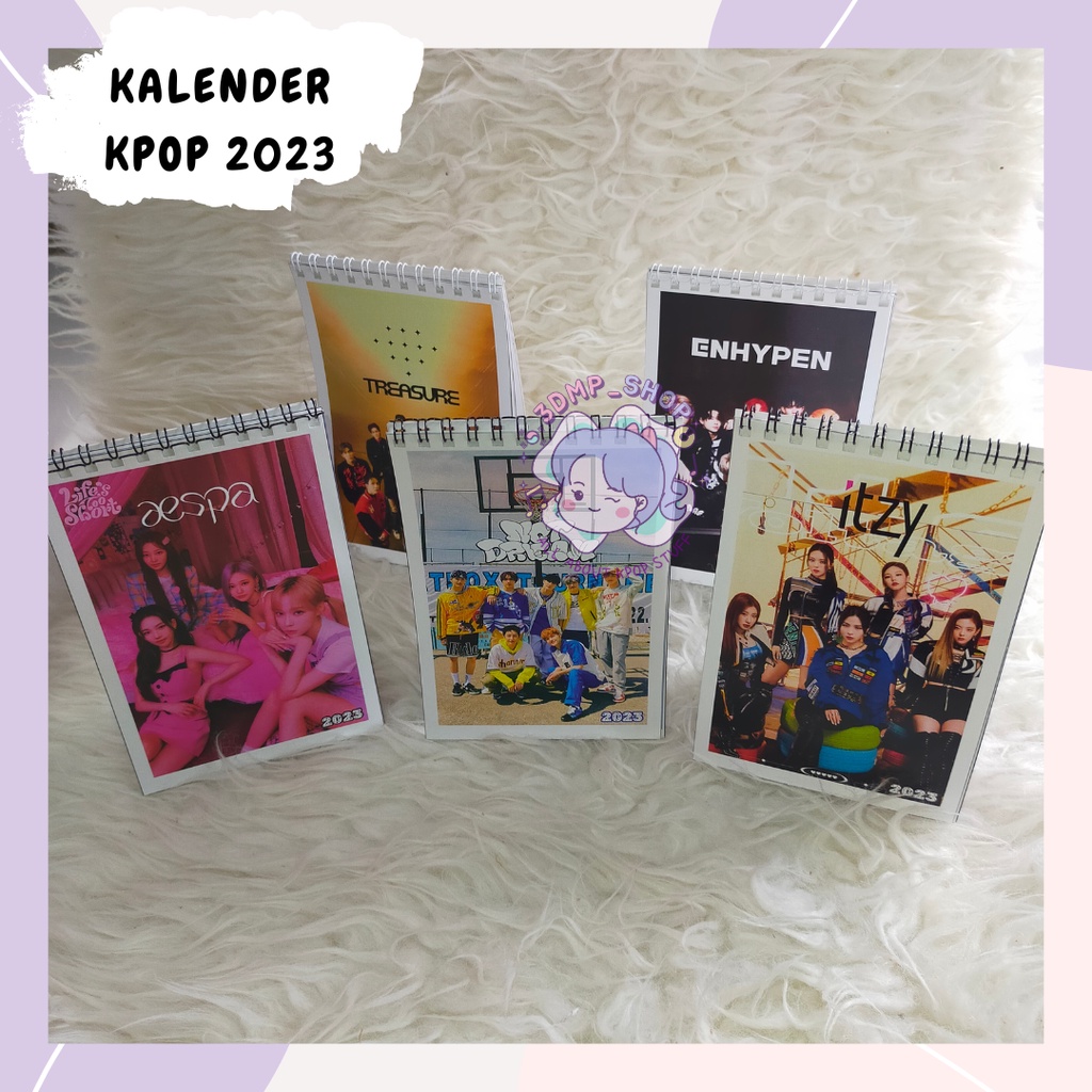 Jual Kalender Duduk Kpop Bts Treasure Jikjin Nct Dream