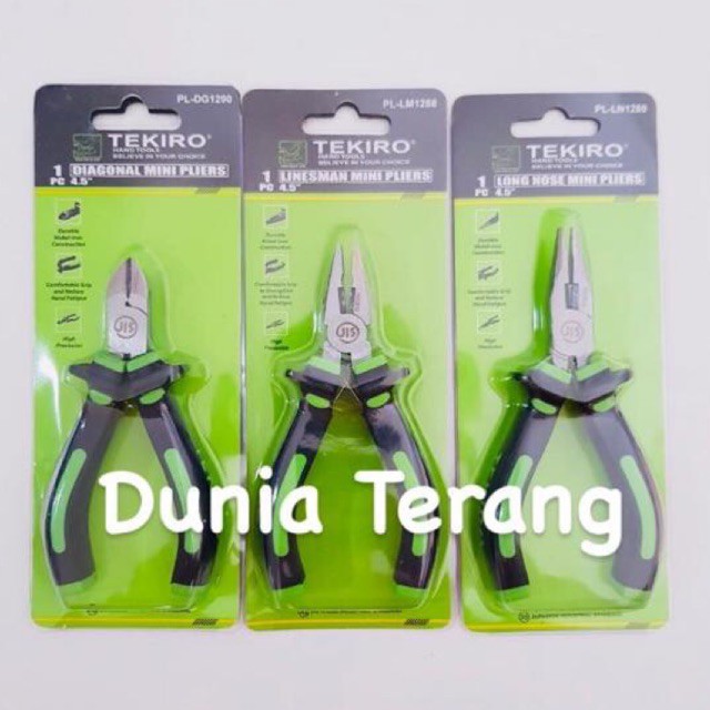 Jual PAKET 3PCS Tang Mini 4 5 4 5inch KOMBINASI LANCIP POTONG Gagang