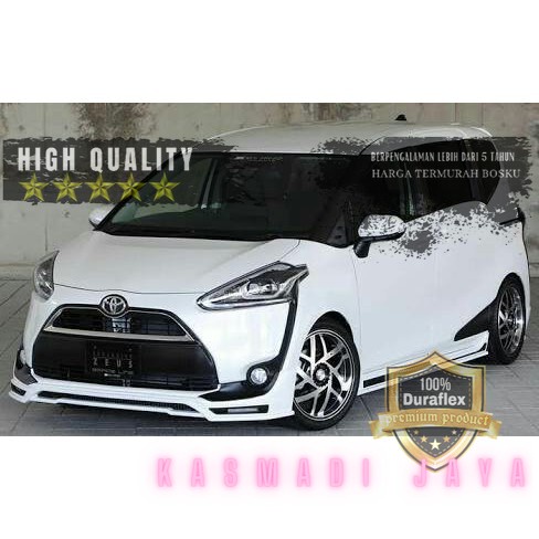 Jual Bemper Bodykit Sienta Zeus Bodikit Body Kit Grade A Kuat Ringan