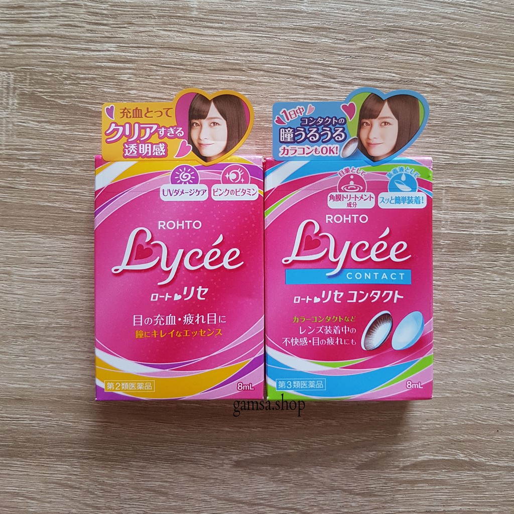 Jual ROHTO Lycee Contact Lens Non Contact Eye Drop Shopee Indonesia