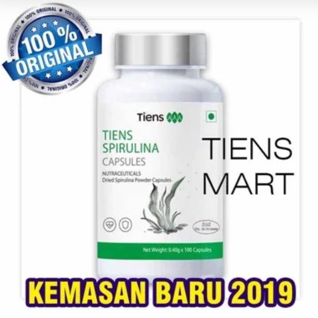 Jual Tiens Spirulina Capsul Ready Kemasan Kecil Shopee Indonesia