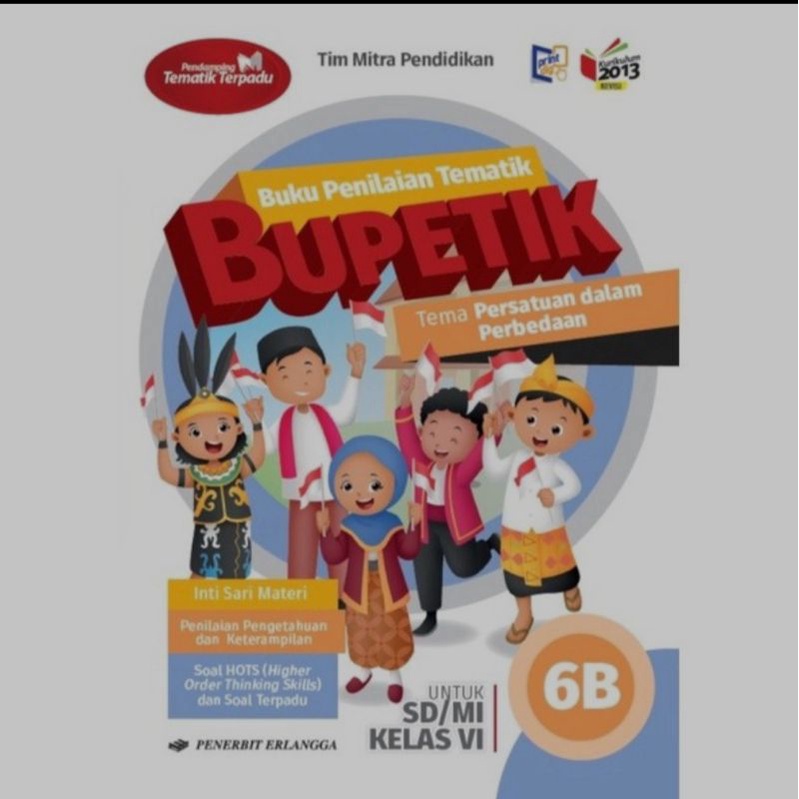 Jual Buku Penilaian Tematik Bupetik Tema Persatuan Dalam Perbedaan