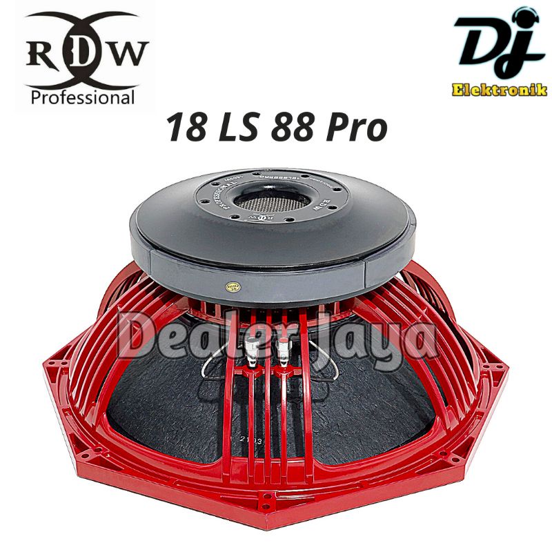 Jual Speaker Komponen RDW 18 LS 88 PRO 18LS88Pro LS88PRO 18 Inch