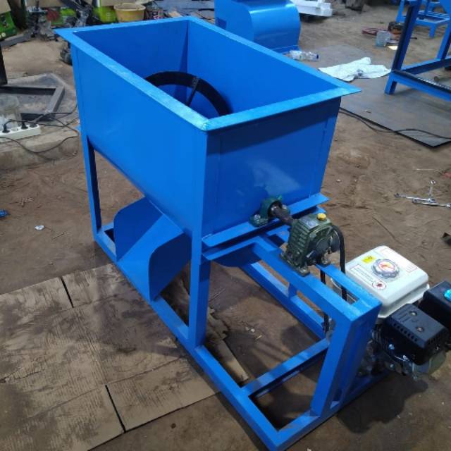 Jual Ready Stok Mesin Mixer Pengaduk Pakan Ternak Kapasitas Kg