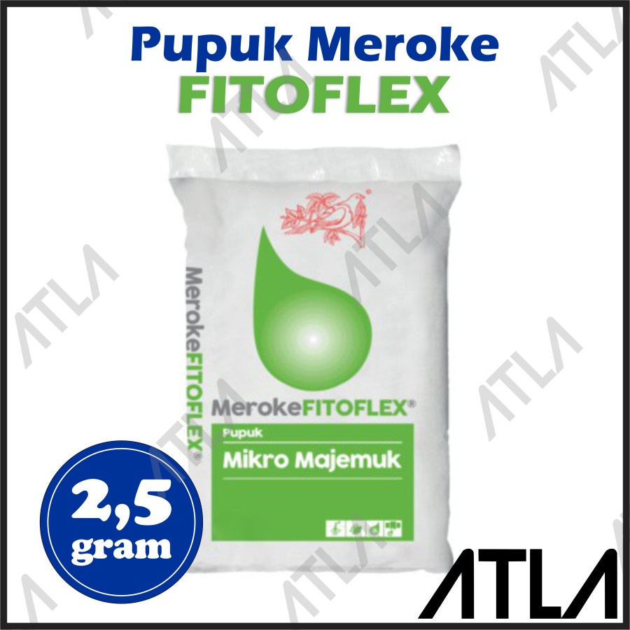 Jual Pupuk Fitoflex Meroke 2 5 Gram Nutrisi Mikro Majemuk Hidroponik