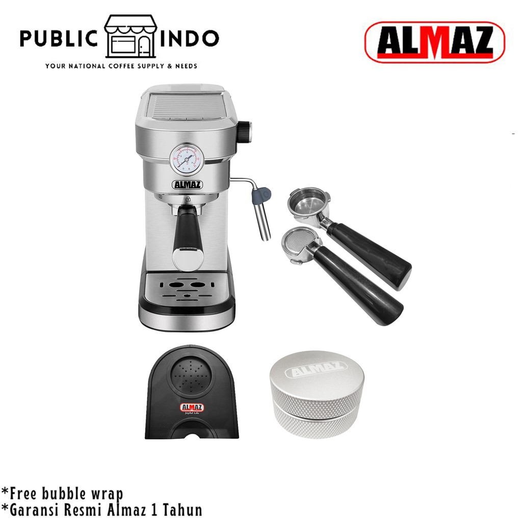 Jual Paket Mesin Kopi Almaz Acm Dengan Aksesoris Naked Porta