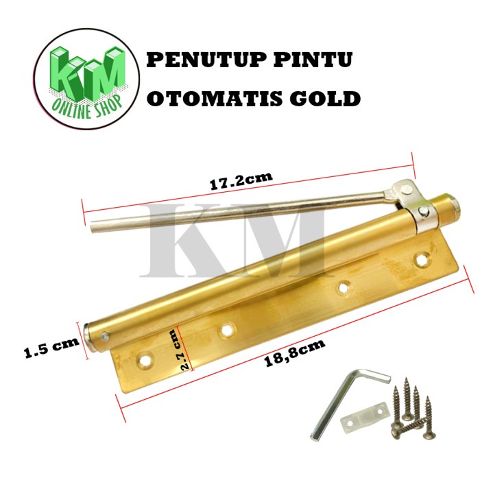 Jual Door Closer Per Stang Engsel Koboi Penutup Pintu Otomatis