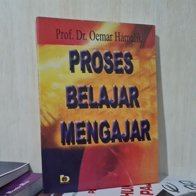 Jual Proses Belajar Mengajar By Oemar Hamalik Shopee Indonesia