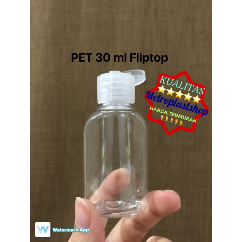 Jual Botol Antis Ml Ml Pet Botol Fliptop Ml Flip Top Botol