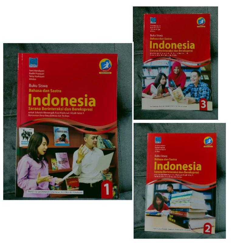 Jual Buku Buku Siswa Bahasa Dan Sastra Indonesia Kelas X Xi Xii Revisi