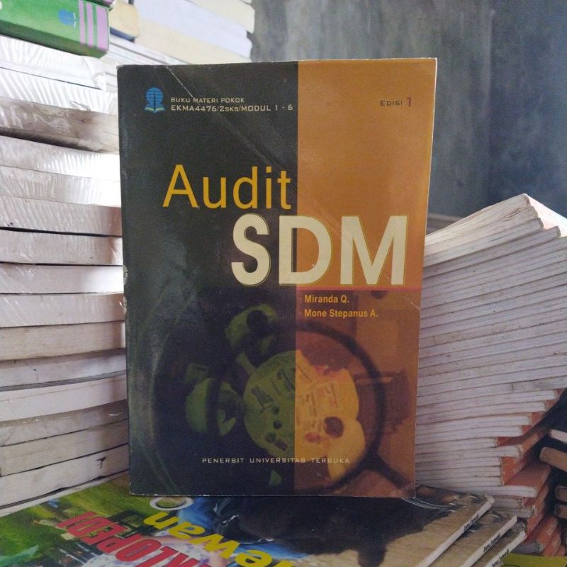 Jual Buku Materi Pokok Audit Sdm Ut Buku Universitas Terbuka Bb