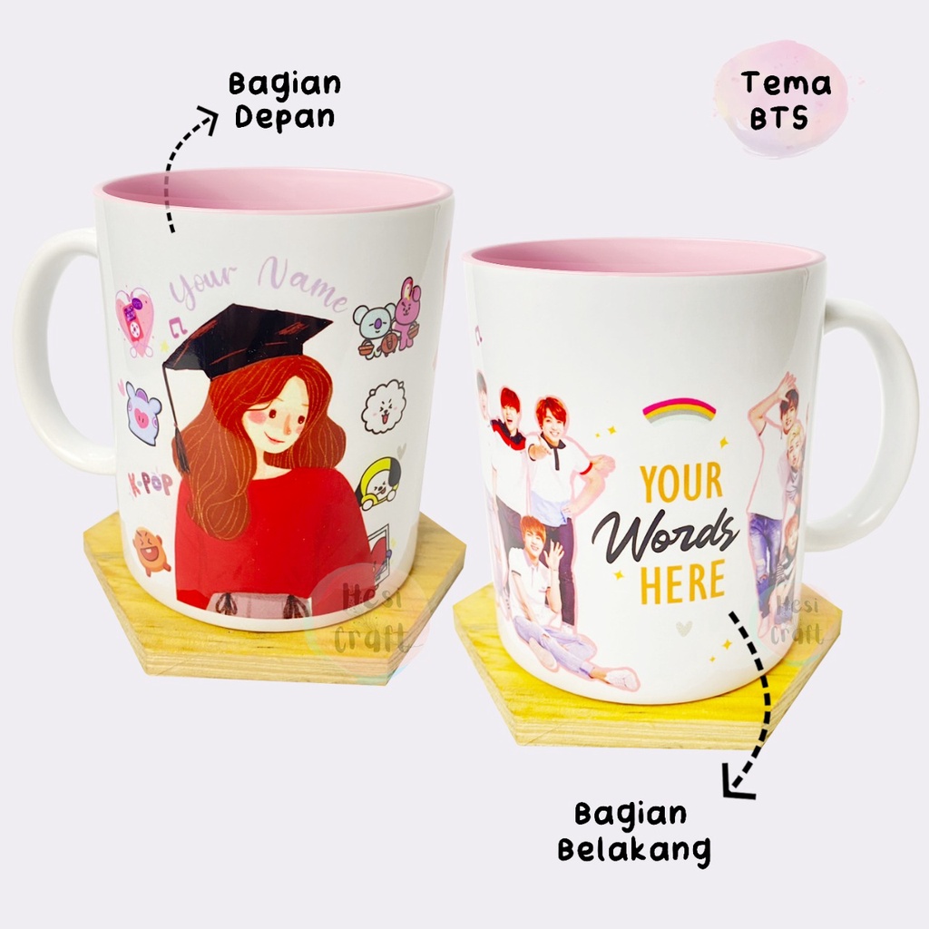 Jual Mug Custom Souvenir Gelas Custom Hampers Birthday Hampers