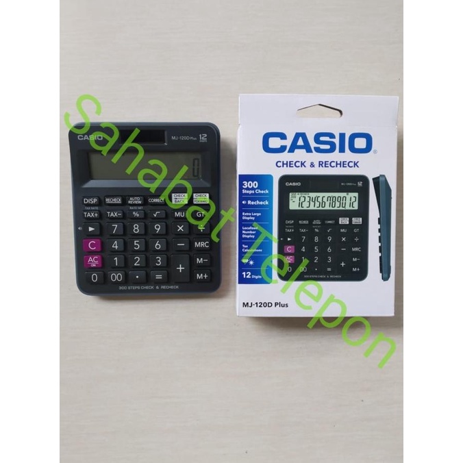 Jual Kalkulator Casio Mj D Plus Original Shopee Indonesia