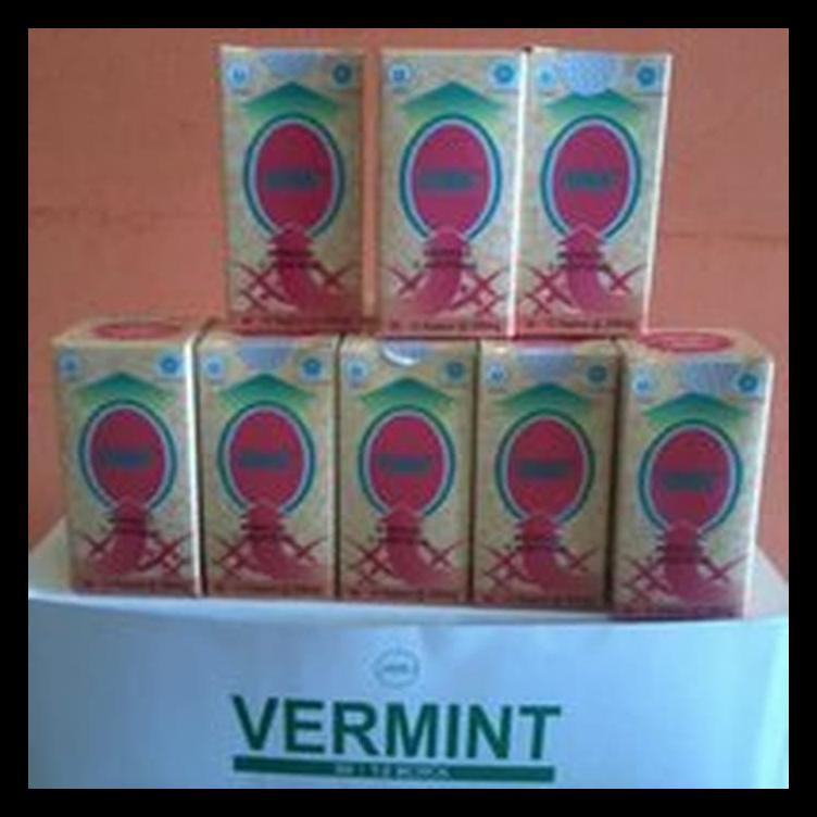 Jual Vermint Vermin Obat Penyakit Tifus Tipes Typus Kapsul